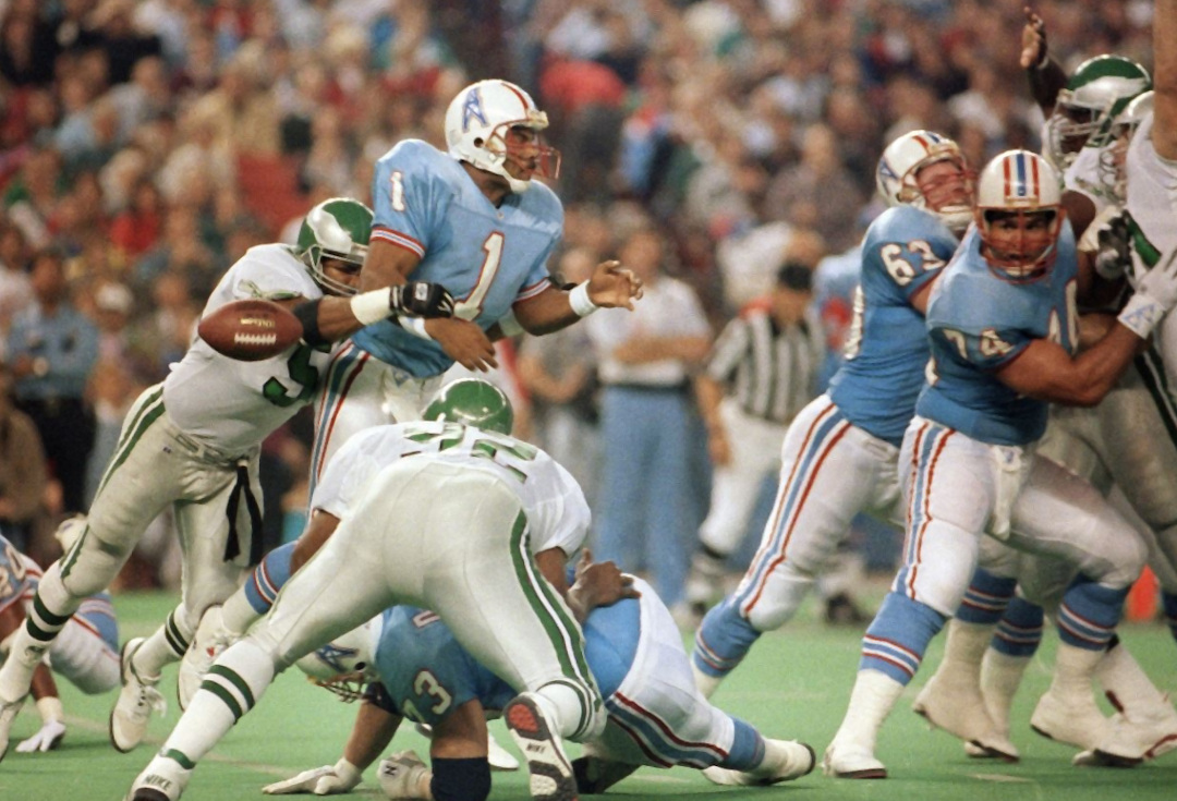 The Philadelphia Eagles team in 1991